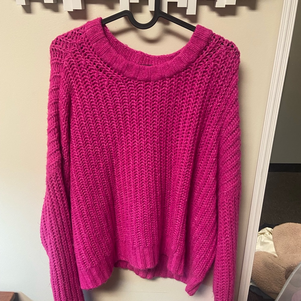 Pink American Eagle Sweater